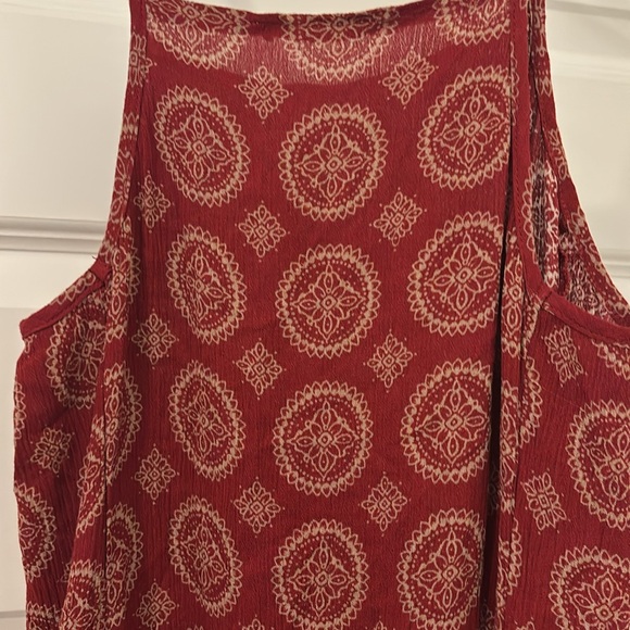 Brandy Melville dark red slip dress SZ small medium made in Italy boho chic - Picture 10 of 16